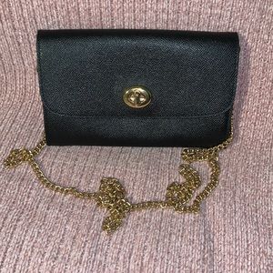 Coach Wallet Crossbody Black NEW